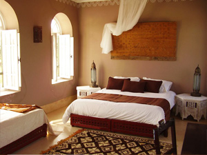 Les Jardins de Villa Maroc, slaapkamer