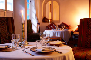 Villa Maroc, intiem restaurant