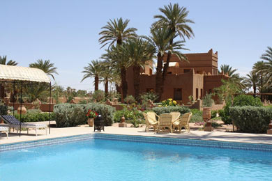 Zwembad Maison d'hôtes Jnan Lilou, M'hamid Marokko