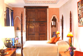 Gastenkamer Riad Oudaya Rabat Marokko