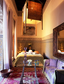 Romantische slaapkamer Riad Enija