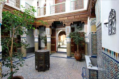 Authentieke Marokkaanse stijl Palais Sebban