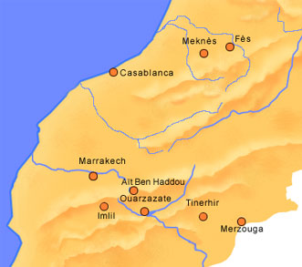 Koningssteden, Kasbas en Hoge Atlas